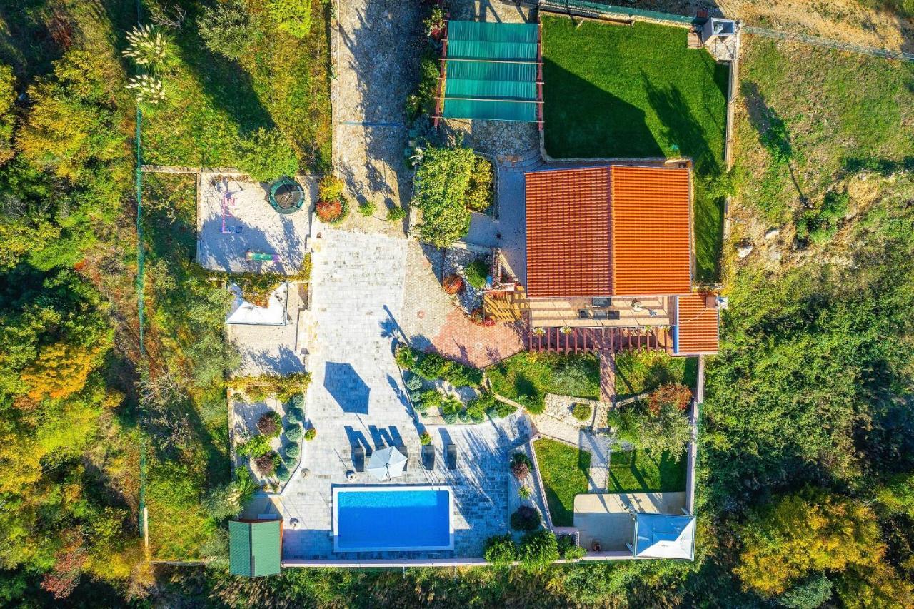 Meerblick Ferienhaus Julian nahe Rovinj Exterior foto