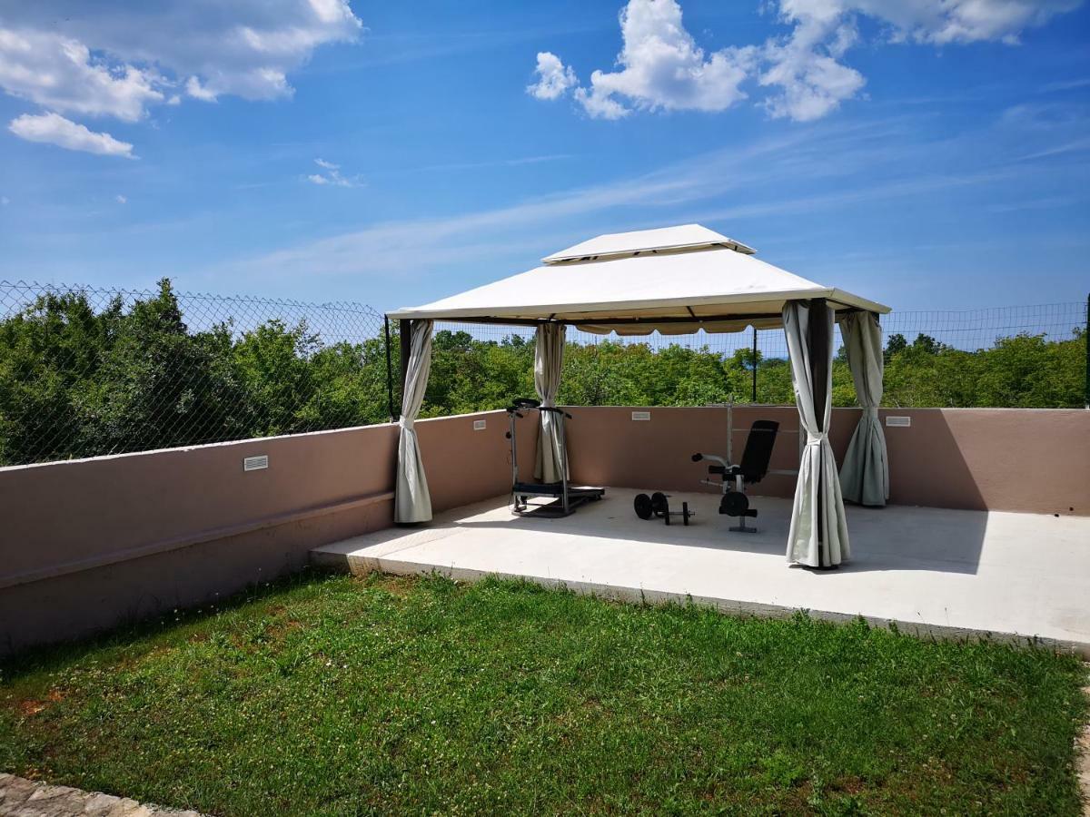 Meerblick Ferienhaus Julian nahe Rovinj Exterior foto