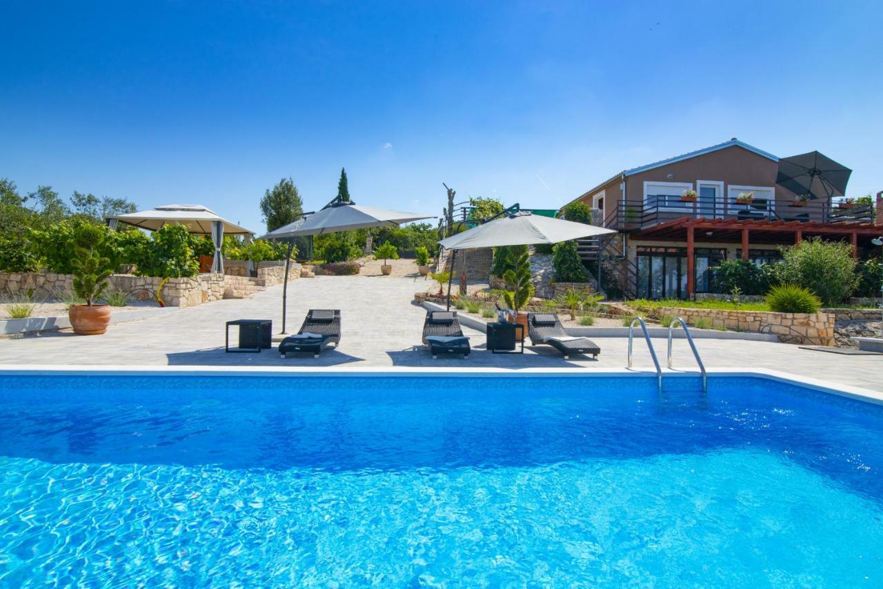 Meerblick Ferienhaus Julian nahe Rovinj Exterior foto