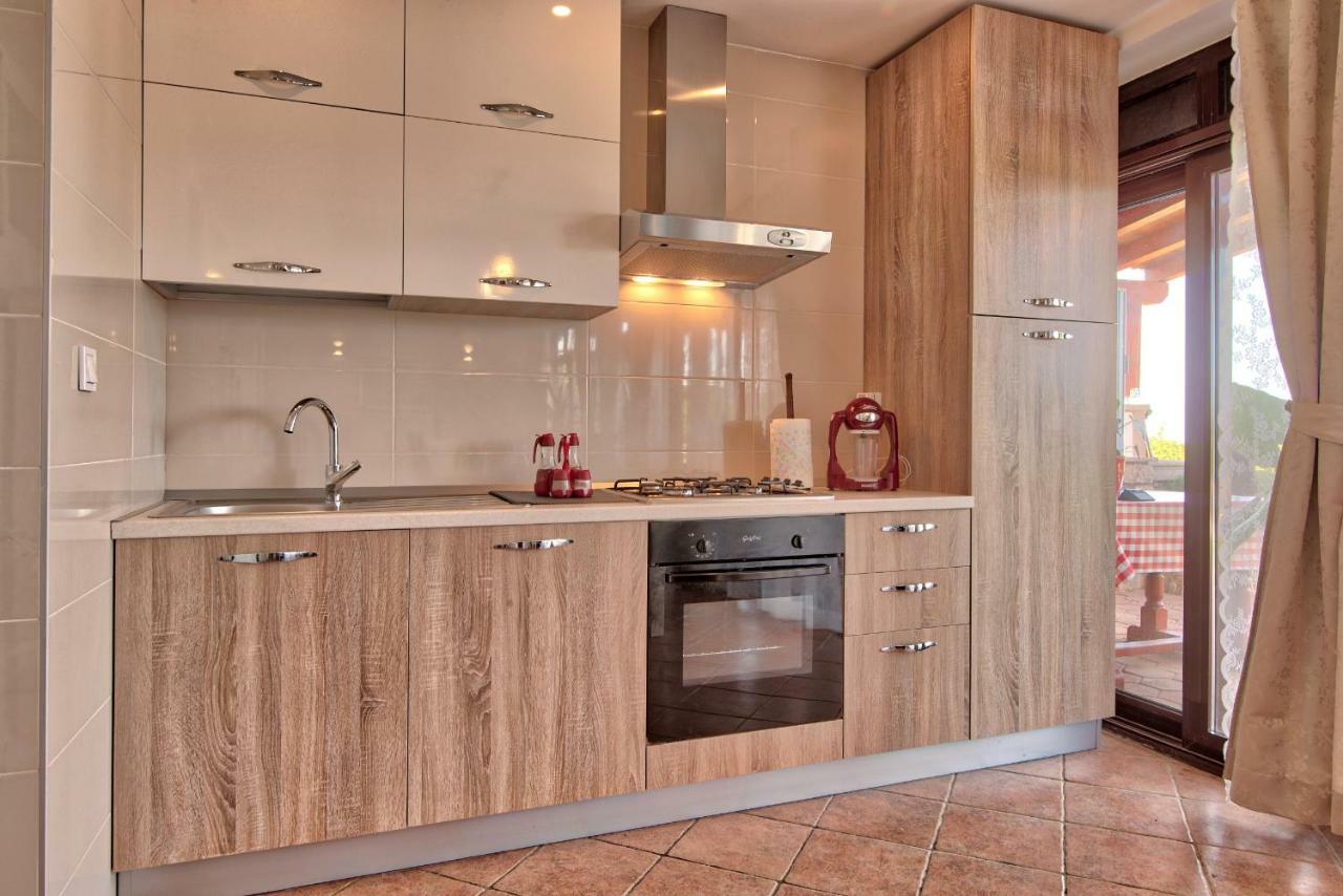 Meerblick Ferienhaus Julian nahe Rovinj Exterior foto